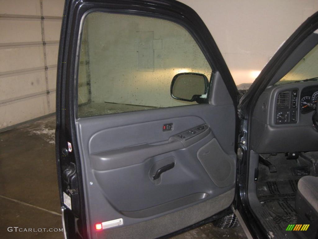 2005 Silverado 1500 Z71 Extended Cab 4x4 - Dark Gray Metallic / Medium Gray photo #13