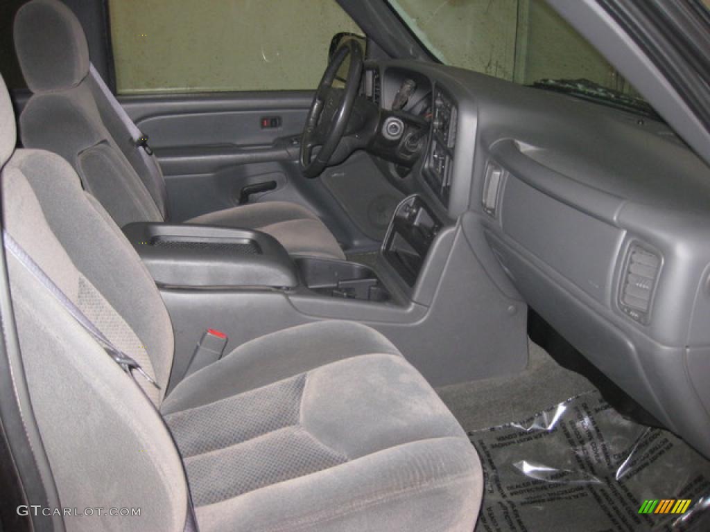 2005 Silverado 1500 Z71 Extended Cab 4x4 - Dark Gray Metallic / Medium Gray photo #14