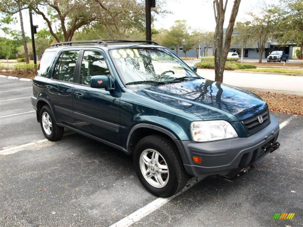 1998 CR-V EX 4WD - Cypress Green Pearl / Charcoal photo #1