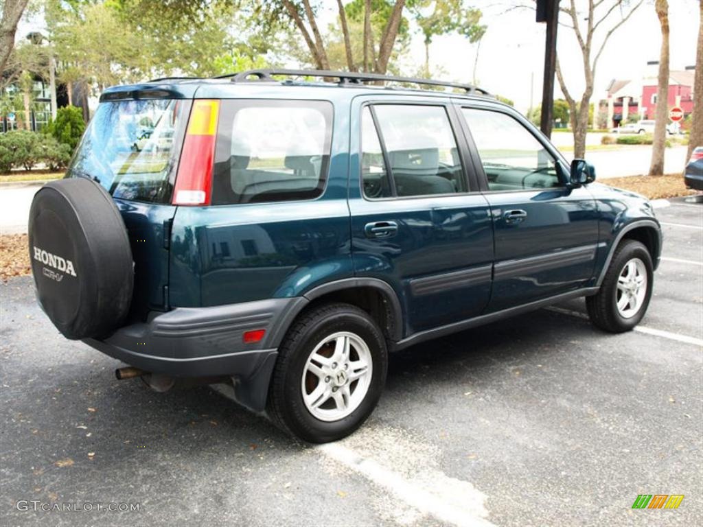 1998 CR-V EX 4WD - Cypress Green Pearl / Charcoal photo #3