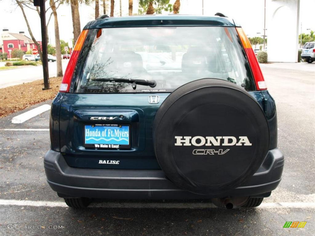1998 CR-V EX 4WD - Cypress Green Pearl / Charcoal photo #4
