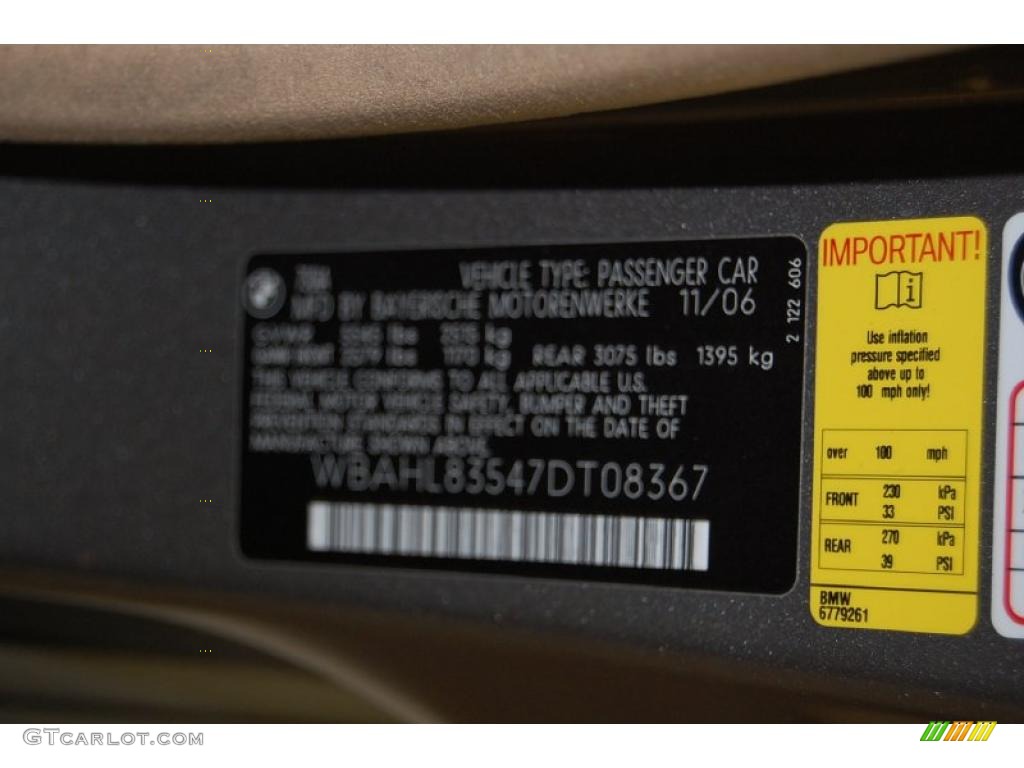 2007 7 Series 750i Sedan - Titanium Grey Metallic / Cream Beige photo #15