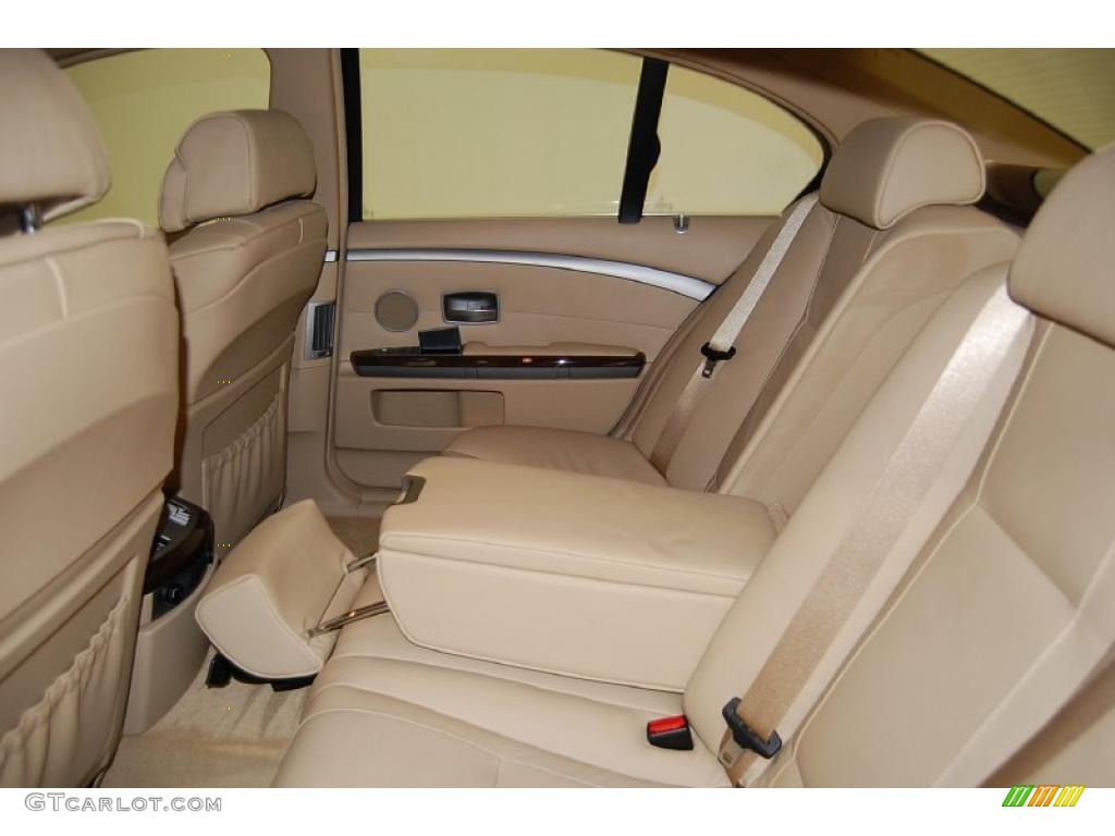 2007 7 Series 750i Sedan - Titanium Grey Metallic / Cream Beige photo #23