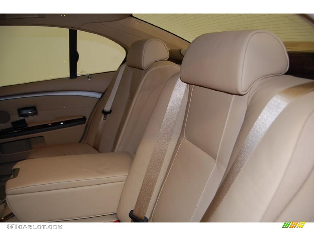 2007 7 Series 750i Sedan - Titanium Grey Metallic / Cream Beige photo #24