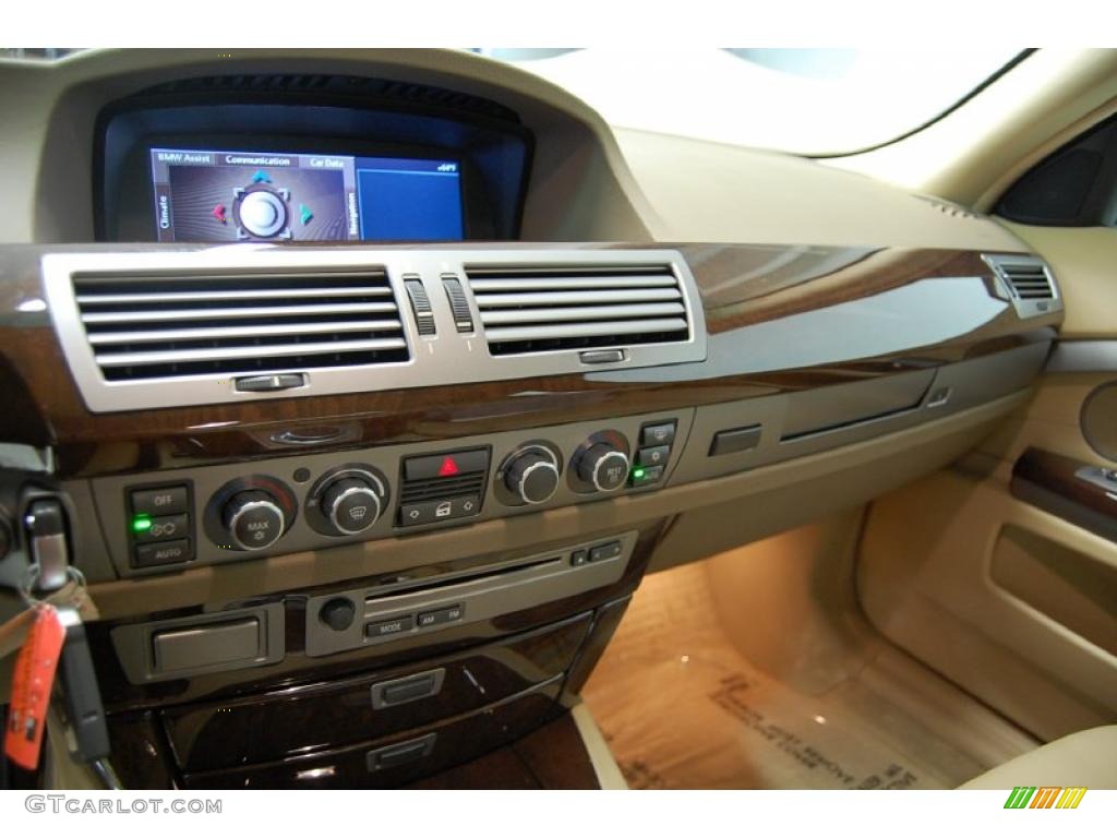2007 7 Series 750i Sedan - Titanium Grey Metallic / Cream Beige photo #31