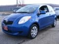 2008 Blazing Blue Pearl Toyota Yaris 3 Door Liftback  photo #7