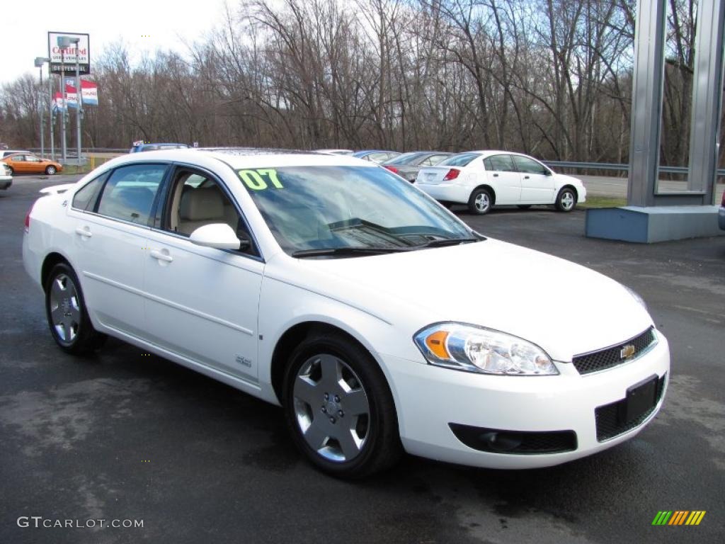 2007 Impala SS - White / Neutral Beige photo #6