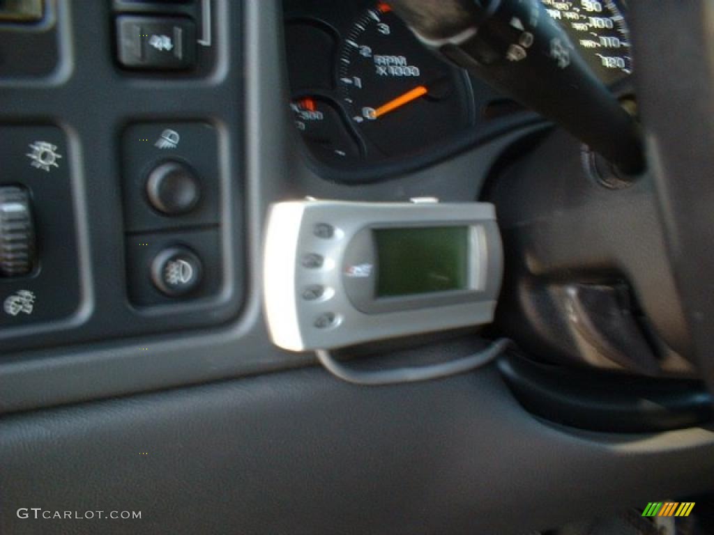 2003 Sierra 2500HD SLE Extended Cab 4x4 - Summit White / Dark Pewter photo #11