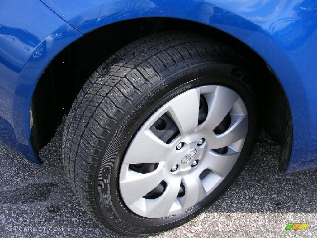 2008 Yaris 3 Door Liftback - Blazing Blue Pearl / Dark Charcoal photo #25