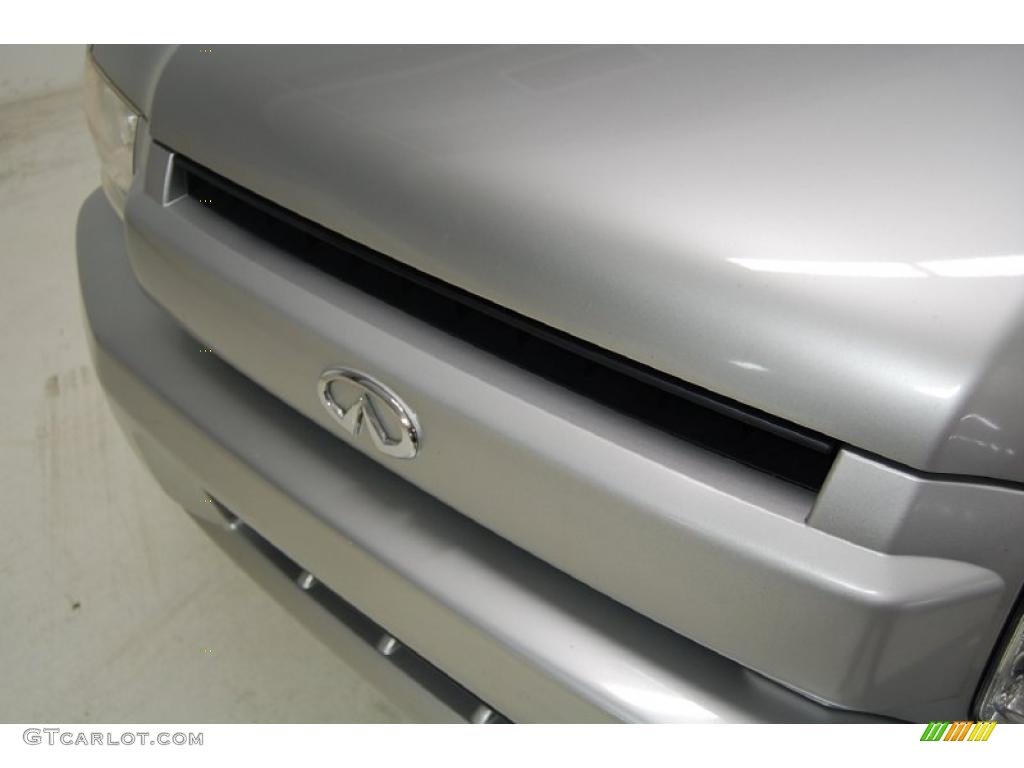 2002 QX4  - Brilliant Silver Metallic / Graphite photo #13