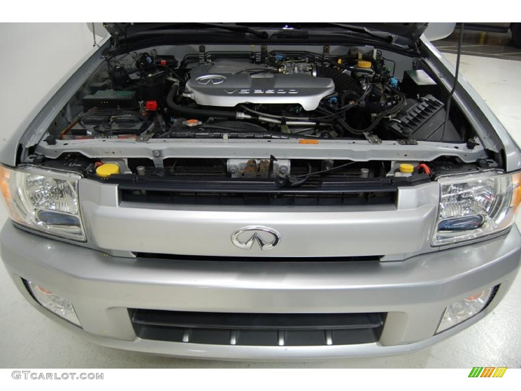 2002 QX4  - Brilliant Silver Metallic / Graphite photo #15