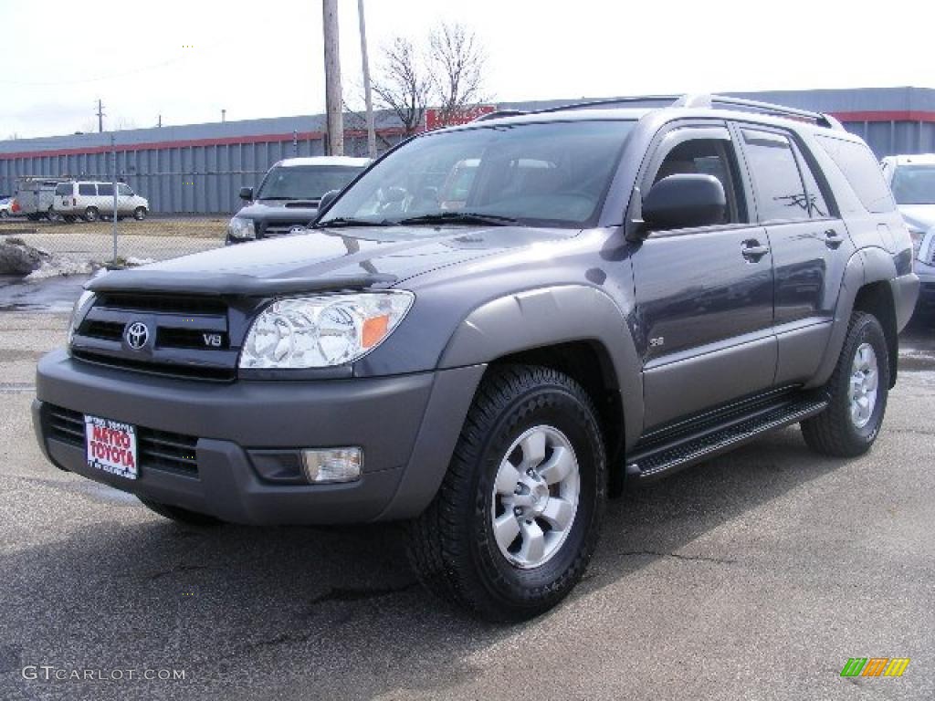 2003 4Runner SR5 - Galactic Gray Mica / Taupe photo #7