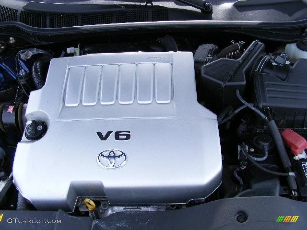 2007 Camry XLE V6 - Blue Ribbon Metallic / Ash photo #25