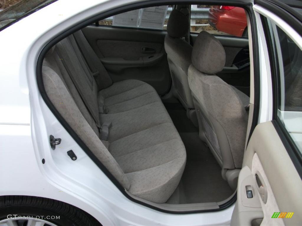 2006 Elantra GLS Sedan - Nordic White / Gray photo #12