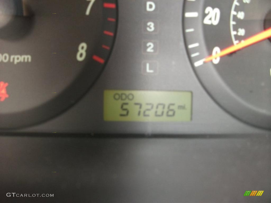 2006 Elantra GLS Sedan - Nordic White / Gray photo #15