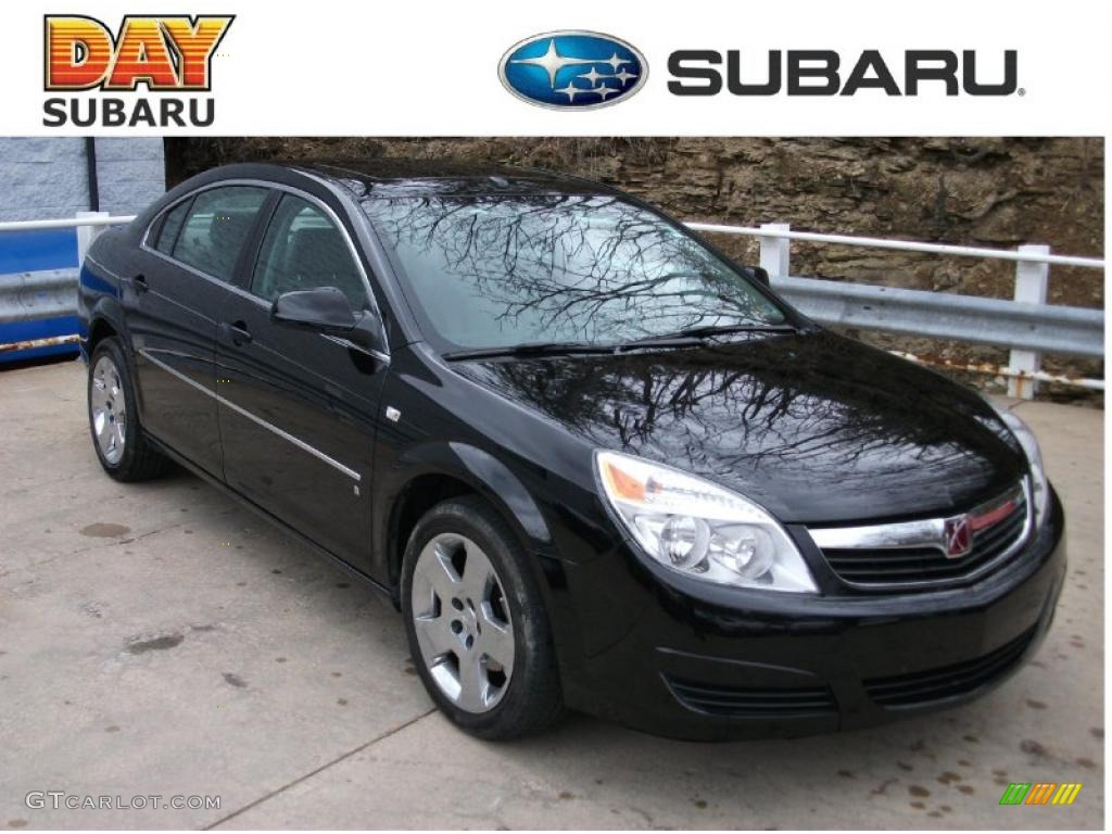 2007 Aura XE - Black Onyx / Gray photo #1