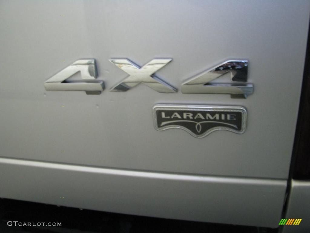 2007 Ram 3500 Laramie Mega Cab 4x4 - Bright Silver Metallic / Medium Slate Gray photo #16