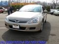 2007 Desert Mist Metallic Honda Accord EX-L Sedan  photo #3