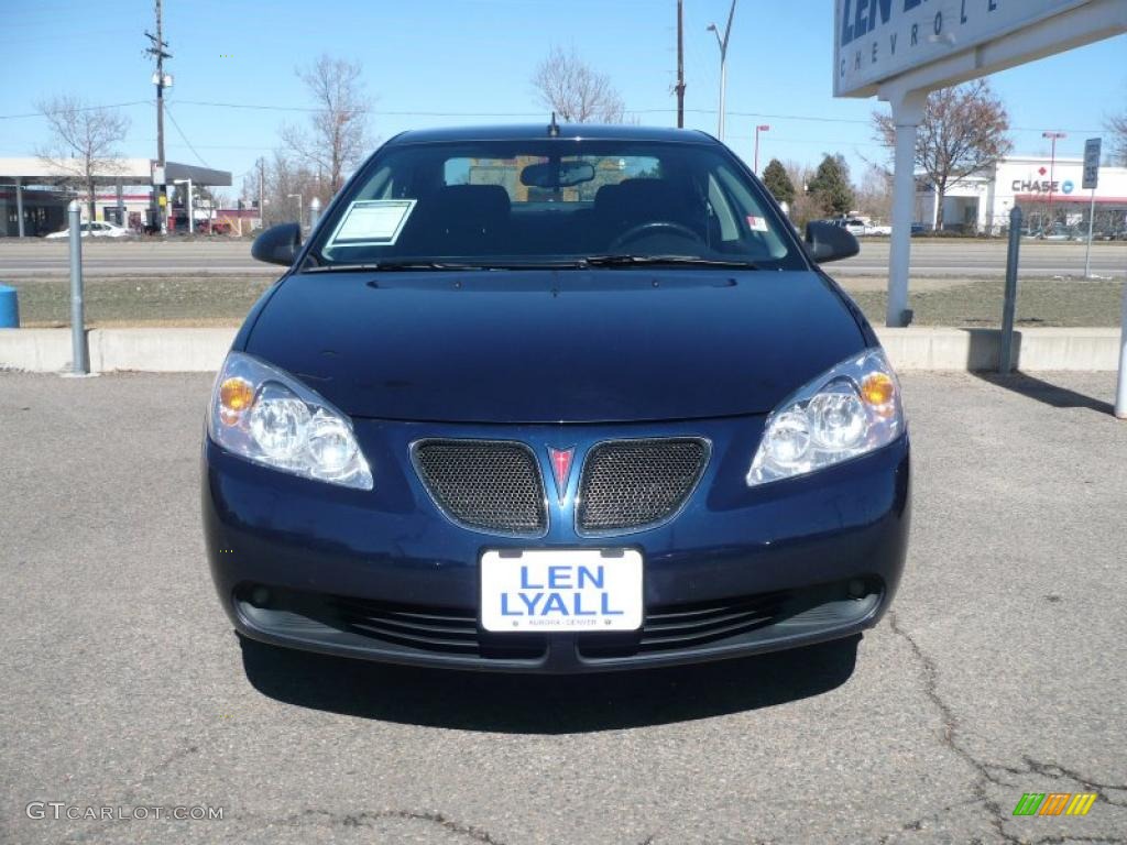 2008 G6 GT Sedan - Midnight Blue Metallic / Ebony Black photo #2
