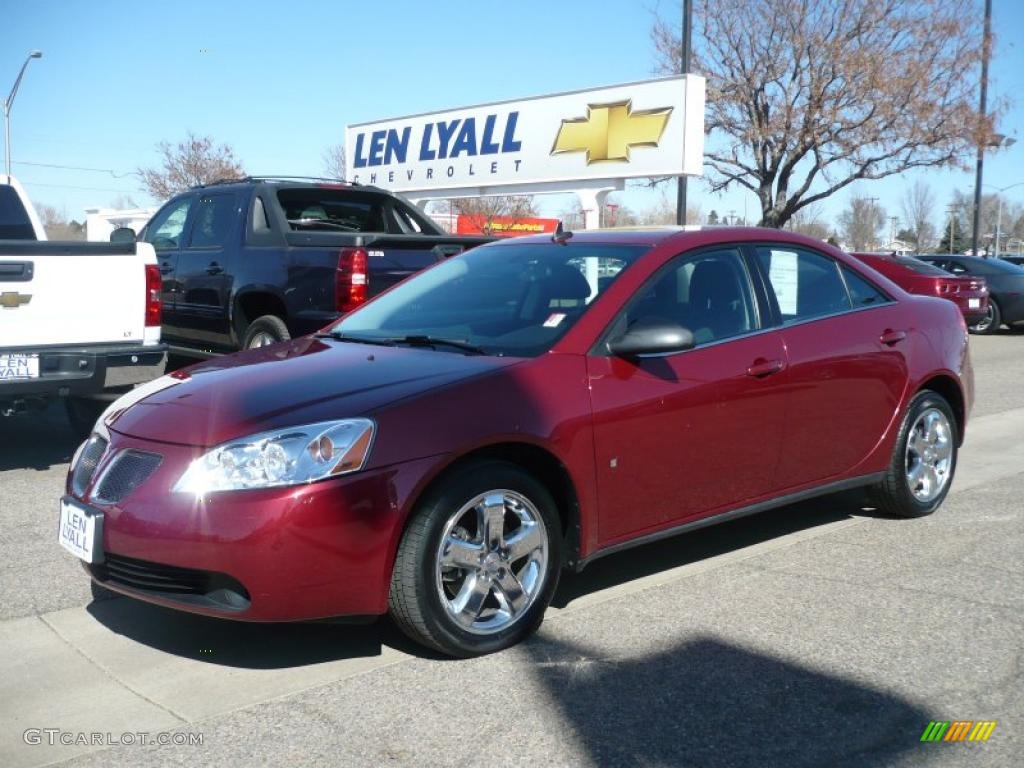 2008 G6 GT Sedan - Performance Red Metallic / Ebony Black photo #1