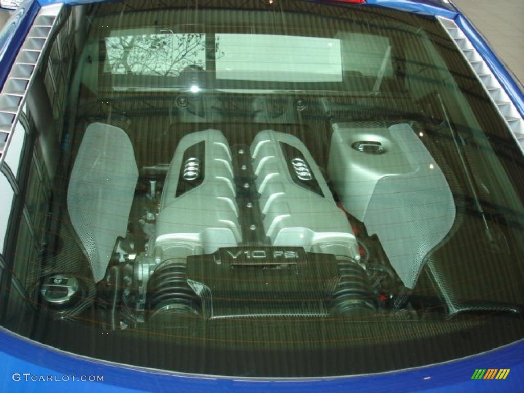 2009 Audi R8 5.2 FSI quattro 5.2 Liter FSI DOHC 40-Valve VVT V10 Engine Engine Photo #27032788