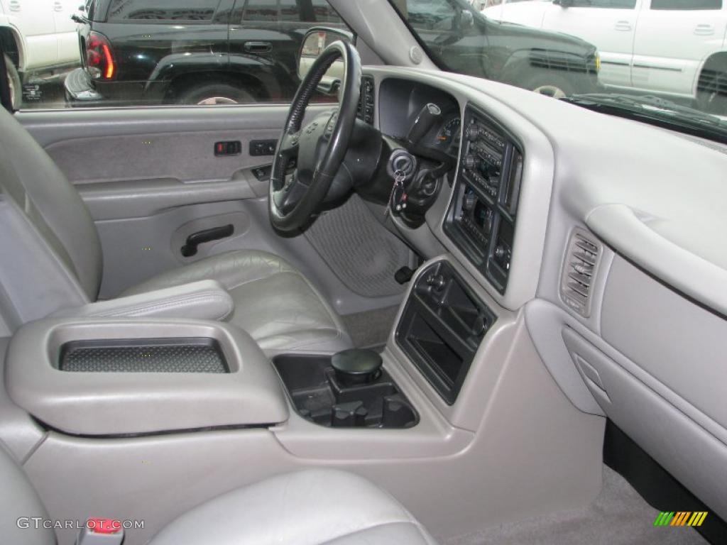2003 Silverado 1500 Z71 Extended Cab 4x4 - Dark Gray Metallic / Medium Gray photo #6