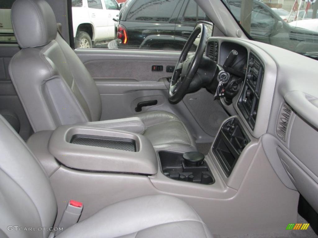 2003 Silverado 1500 Z71 Extended Cab 4x4 - Dark Gray Metallic / Medium Gray photo #7