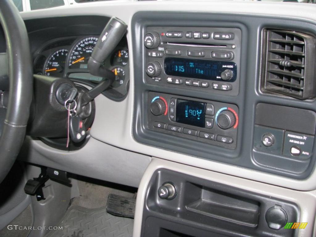 2003 Silverado 1500 Z71 Extended Cab 4x4 - Dark Gray Metallic / Medium Gray photo #8