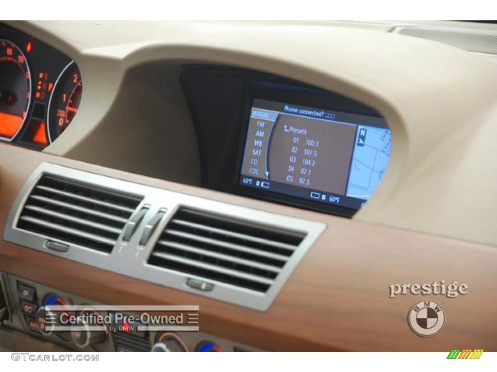 2008 7 Series 750i Sedan - Monaco Blue Metallic / Beige photo #14