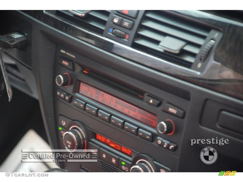 2008 3 Series 335xi Coupe - Black Sapphire Metallic / Coral Red/Black photo #16