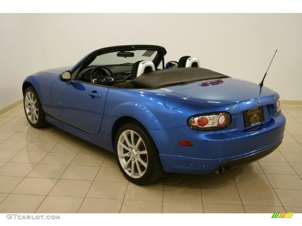 2006 MX-5 Miata Sport Roadster - Winning Blue Metallic / Black photo #5