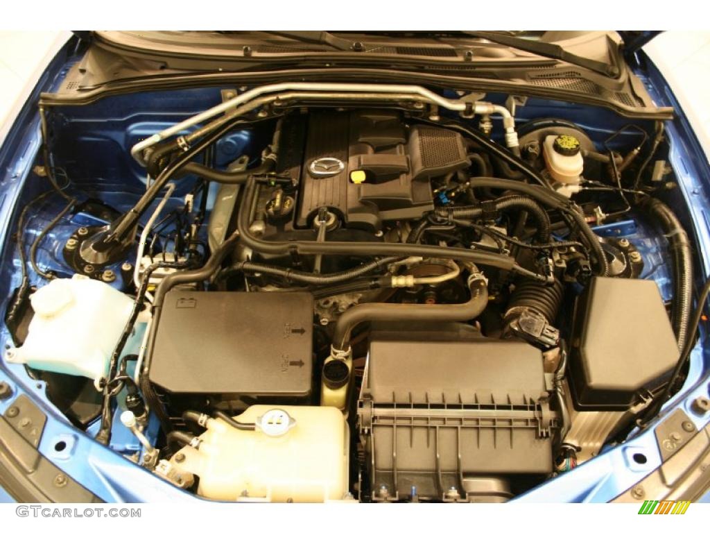 2006 MX-5 Miata Sport Roadster - Winning Blue Metallic / Black photo #18