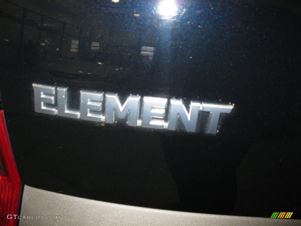 2003 Element EX AWD - Nighthawk Black Pearl / Black photo #10
