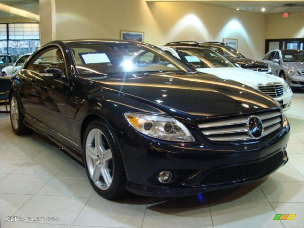 2008 CL 550 - Majestic Black Metallic / Cashmere/Savanna photo #1