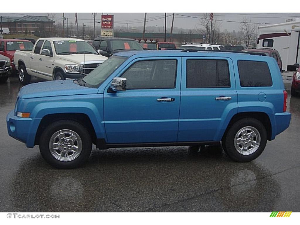 2008 Patriot Sport 4x4 - Surf Blue Pearl / Dark Slate Gray photo #2