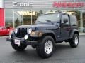 2006 Midnight Blue Pearl Jeep Wrangler Rubicon 4x4  photo #1