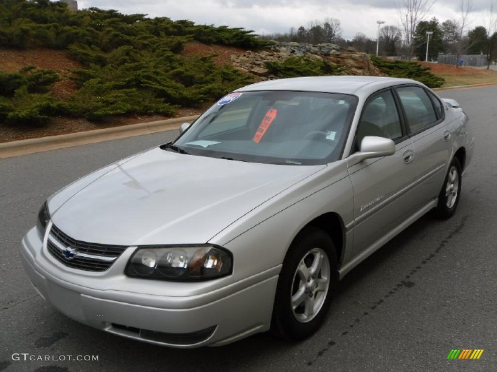 2004 Impala LS - Galaxy Silver Metallic / Medium Gray photo #1