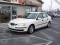 2004 Polar White Saab 9-3 Linear Sedan  photo #2