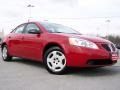 2007 Crimson Red Pontiac G6 Sedan  photo #1