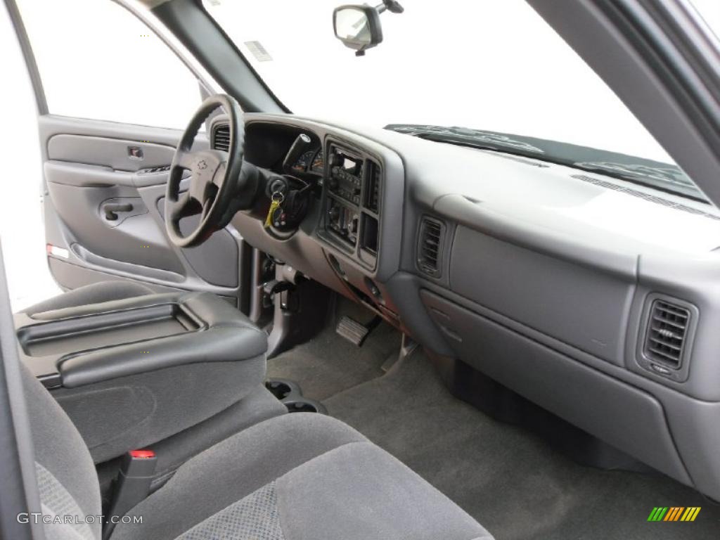 2007 Silverado 1500 Classic LS Crew Cab - Graystone Metallic / Dark Charcoal photo #20