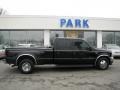 2002 Black Ford F350 Super Duty Lariat Crew Cab Dually  photo #28