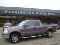 2007 Dark Shadow Grey Metallic Ford F150 XLT SuperCab 4x4  photo #1