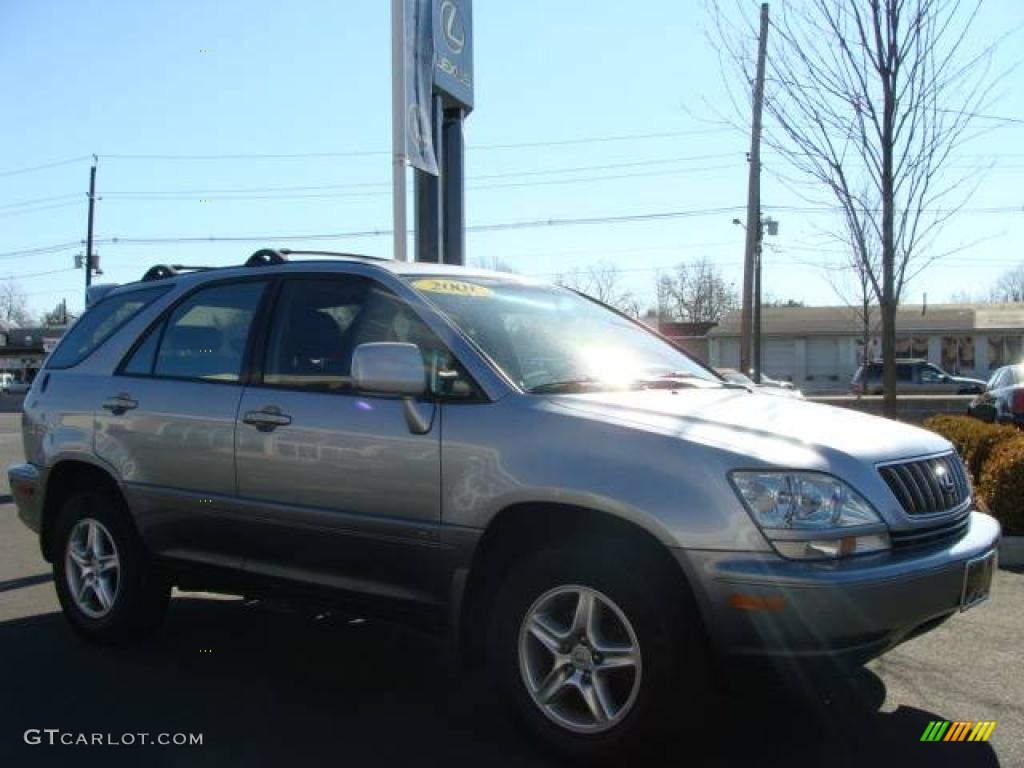 2001 RX 300 AWD - Blue Vapor Metallic / Black photo #3