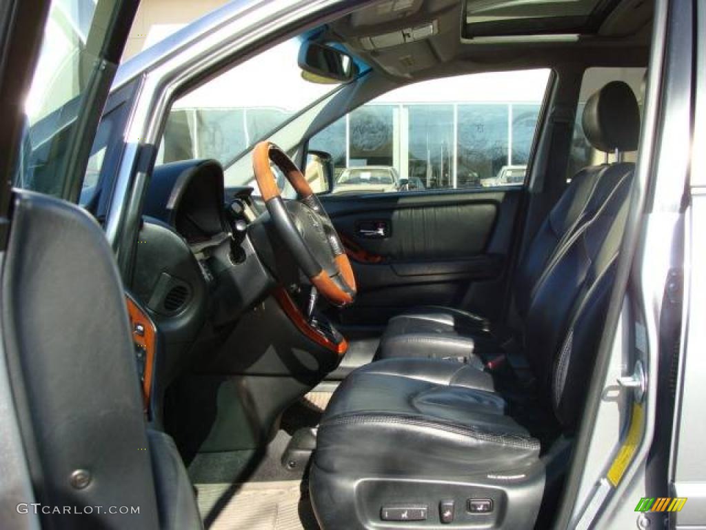 2001 RX 300 AWD - Blue Vapor Metallic / Black photo #7