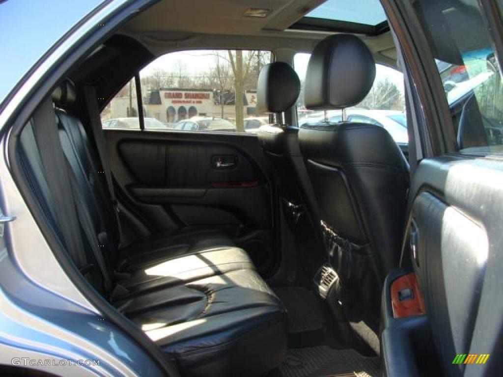 2001 RX 300 AWD - Blue Vapor Metallic / Black photo #12