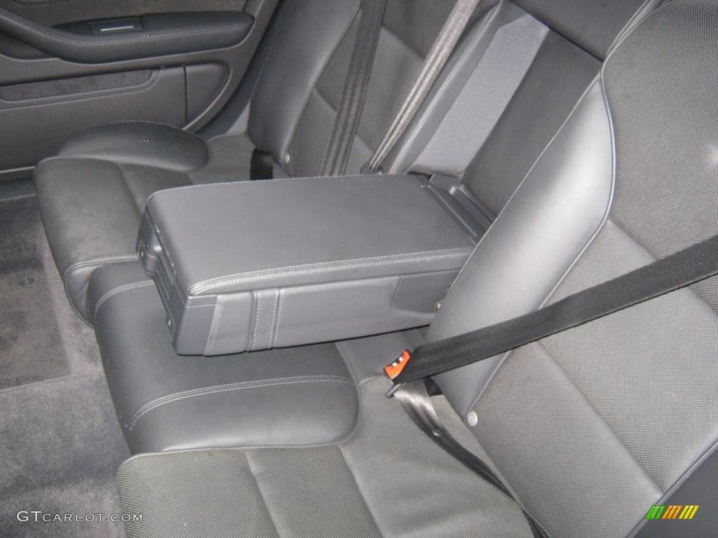 2007 A8 L 4.2 quattro - Light Silver Metallic / Black/Amaretto photo #6