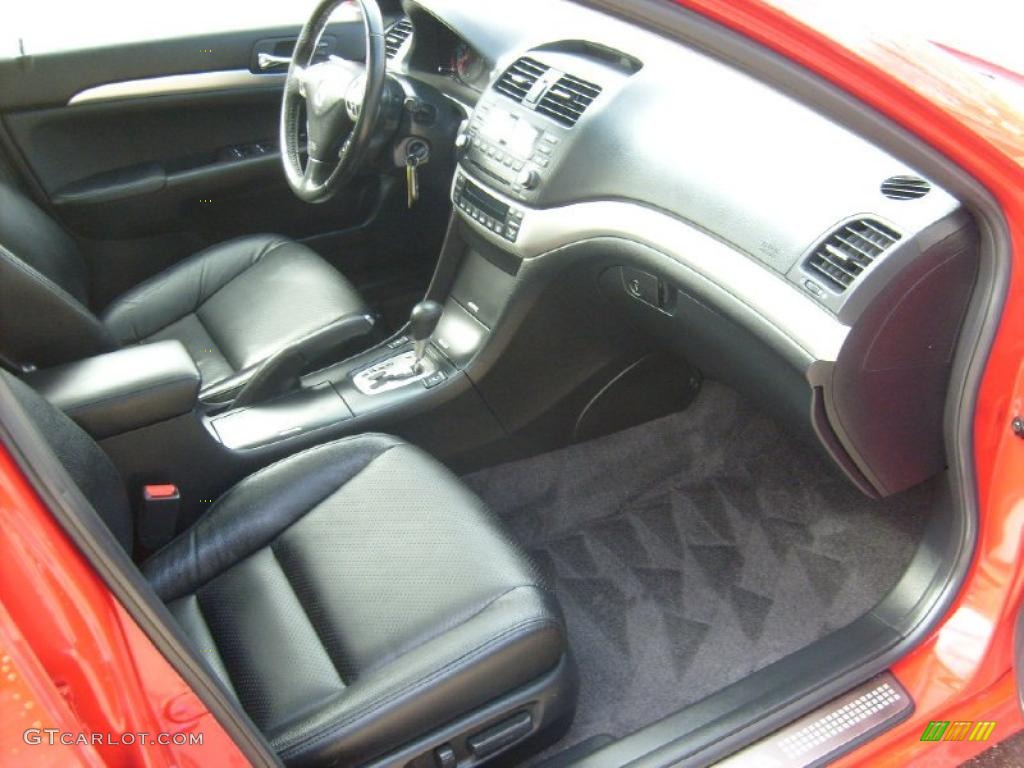 2007 TSX Sedan - Milano Red / Ebony photo #12
