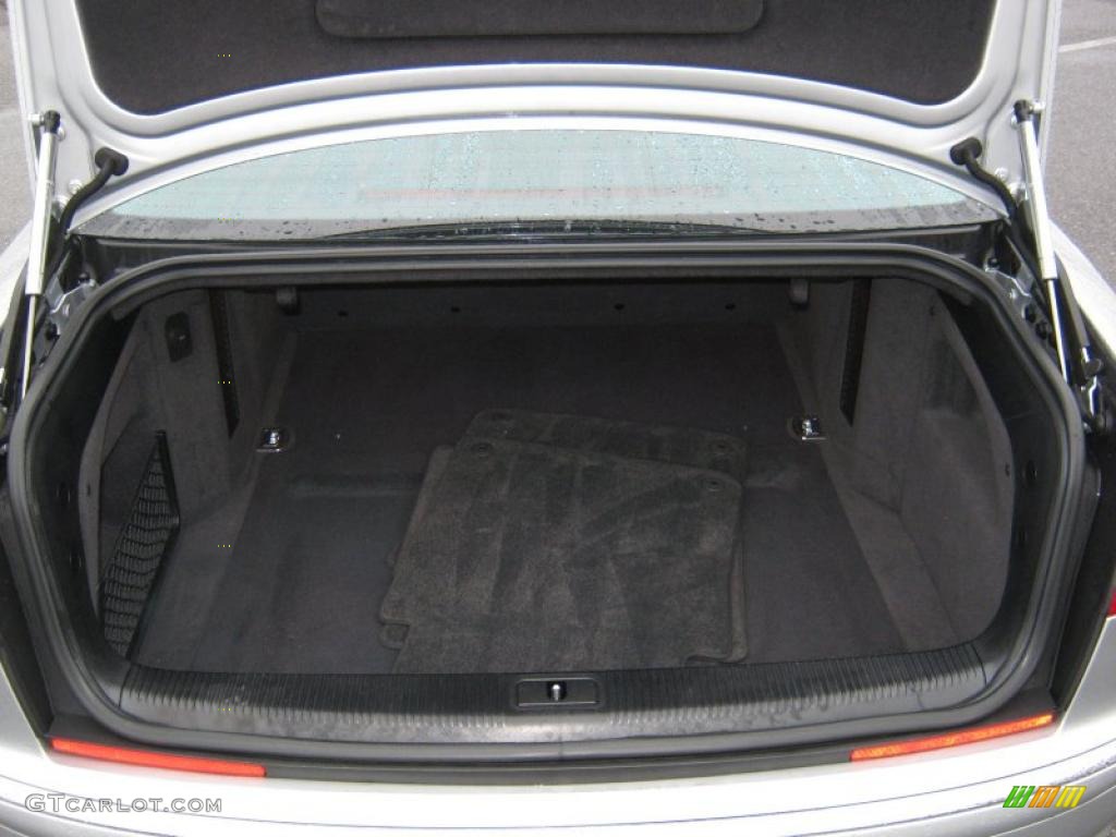 2007 A8 L 4.2 quattro - Light Silver Metallic / Black/Amaretto photo #16