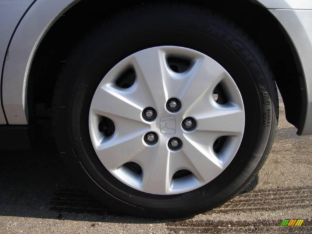 2003 Accord LX Sedan - Satin Silver Metallic / Black photo #11