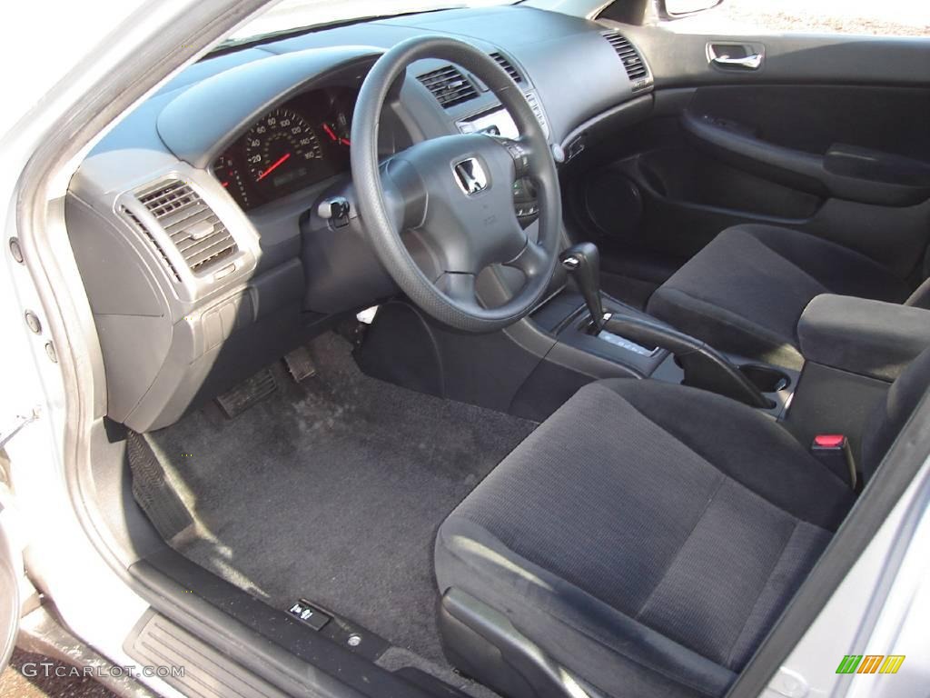 2003 Accord LX Sedan - Satin Silver Metallic / Black photo #20